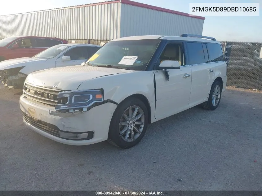 2FMGK5D89DBD10685 2013 Ford Flex Limited