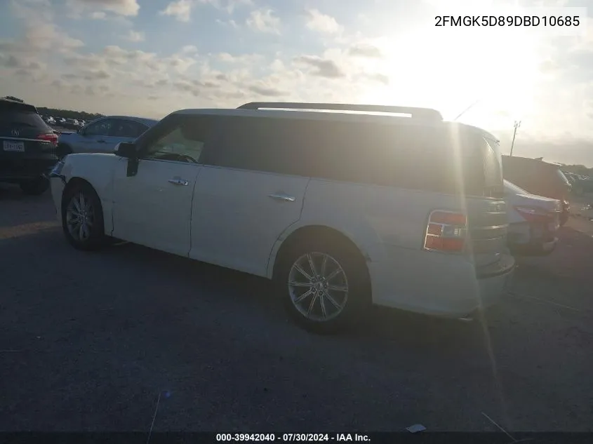 2FMGK5D89DBD10685 2013 Ford Flex Limited