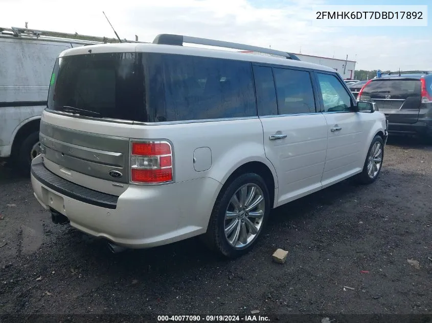 2FMHK6DT7DBD17892 2013 Ford Flex Limited