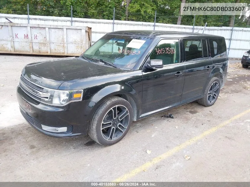 2013 Ford Flex Sel VIN: 2FMHK6C80DBD33607 Lot: 40153583