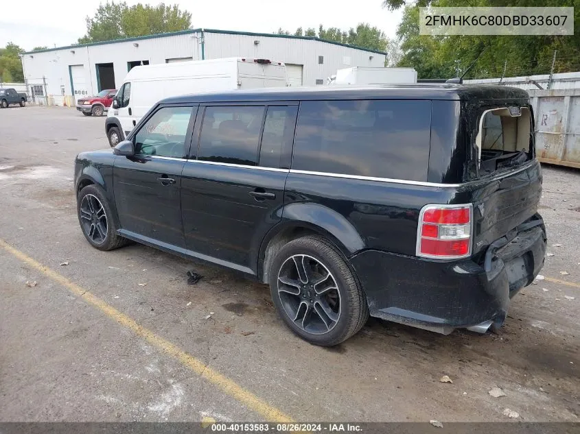 2013 Ford Flex Sel VIN: 2FMHK6C80DBD33607 Lot: 40153583