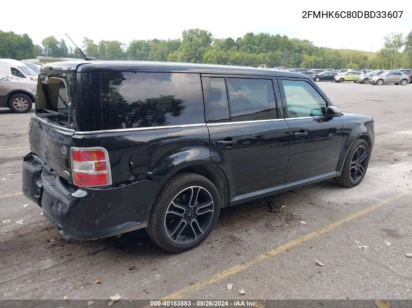 2013 Ford Flex Sel VIN: 2FMHK6C80DBD33607 Lot: 40153583