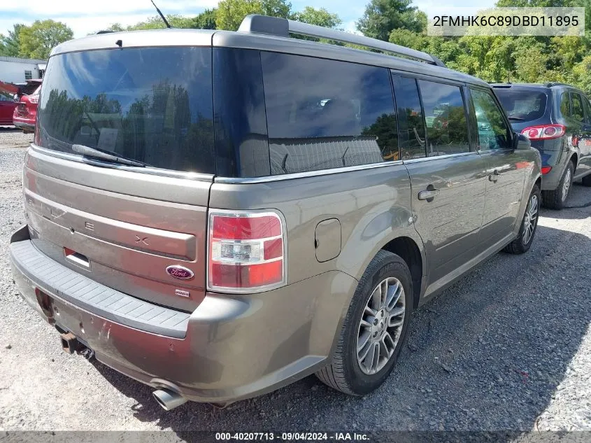 2013 Ford Flex Sel VIN: 2FMHK6C89DBD11895 Lot: 40207713