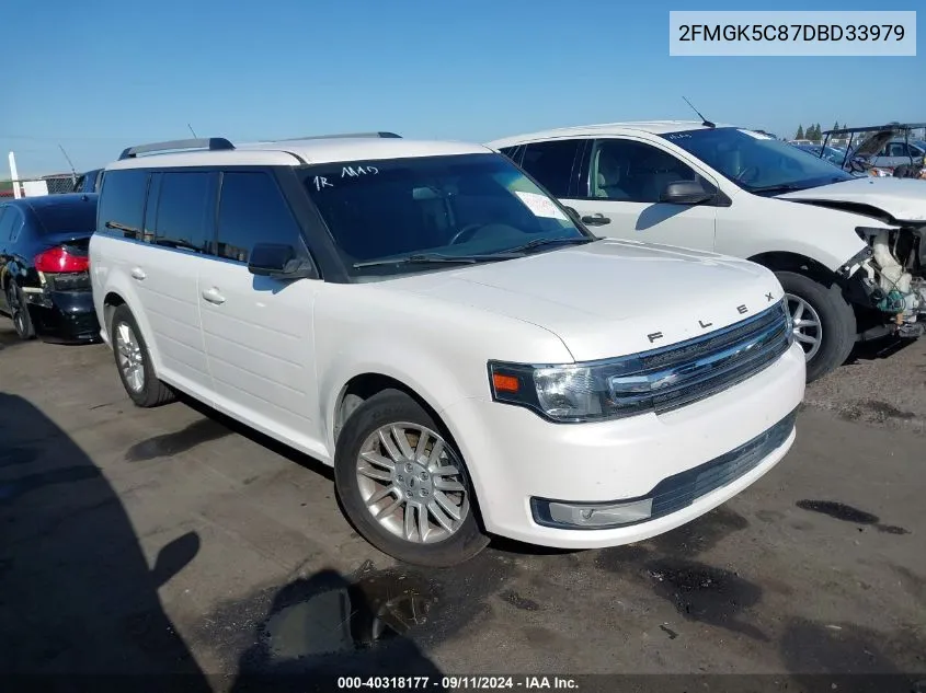 2013 Ford Flex Sel VIN: 2FMGK5C87DBD33979 Lot: 40318177