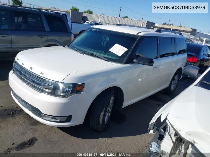 2013 Ford Flex Sel VIN: 2FMGK5C87DBD33979 Lot: 40318177