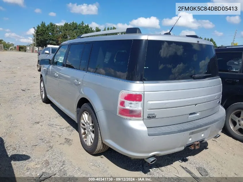 2FMGK5C84DBD05413 2013 Ford Flex Sel