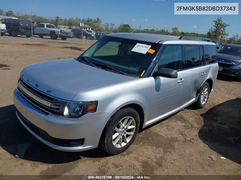 2FMGK5B82DBD37343 2013 Ford Flex Se