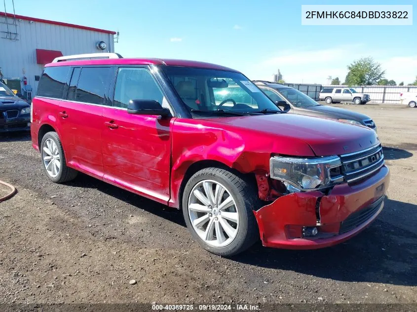 2013 Ford Flex Sel VIN: 2FMHK6C84DBD33822 Lot: 40389725