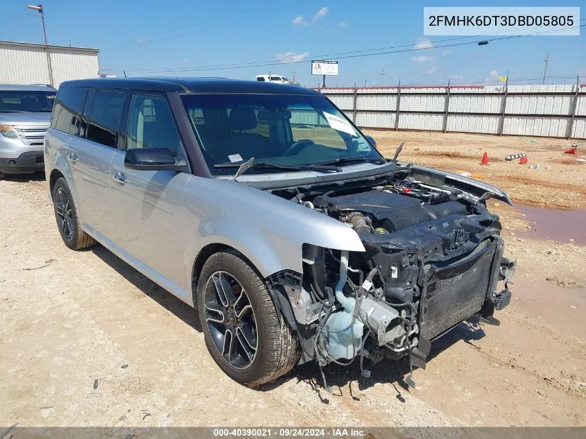 2013 Ford Flex Limited VIN: 2FMHK6DT3DBD05805 Lot: 40390021