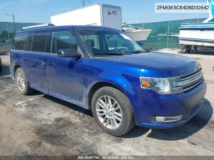 2FMGK5C84DBD02642 2013 Ford Flex Sel