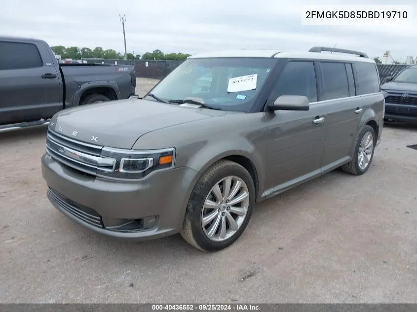 2013 Ford Flex Limited VIN: 2FMGK5D85DBD19710 Lot: 40436552