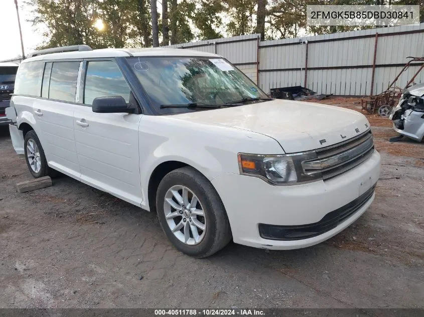 2013 Ford Flex Se VIN: 2FMGK5B85DBD30841 Lot: 40511788