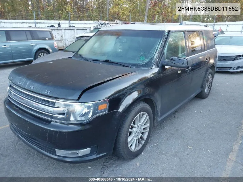 2013 Ford Flex Sel VIN: 2FMHK6C85DBD11652 Lot: 40568546