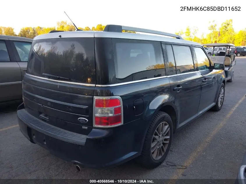 2013 Ford Flex Sel VIN: 2FMHK6C85DBD11652 Lot: 40568546