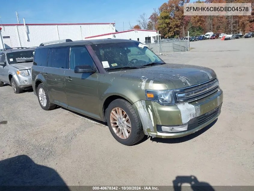 2FMHK6C86DBD04578 2013 Ford Flex Sel