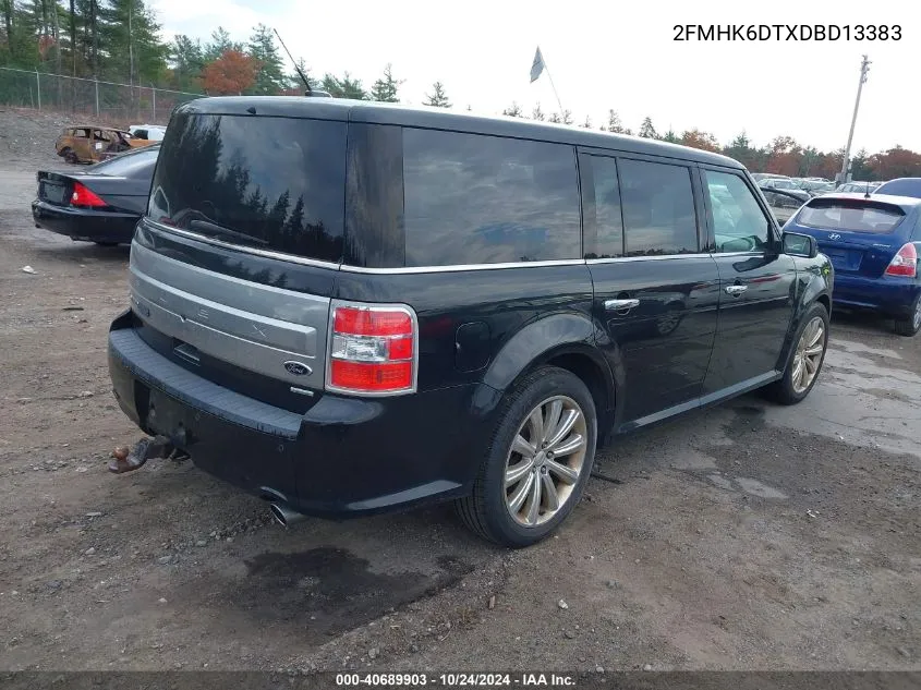 2013 Ford Flex Limited VIN: 2FMHK6DTXDBD13383 Lot: 40689903