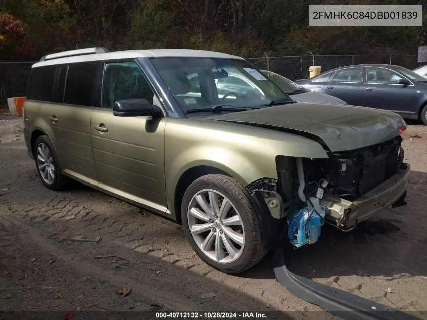 2013 Ford Flex Sel VIN: 2FMHK6C84DBD01839 Lot: 40712132