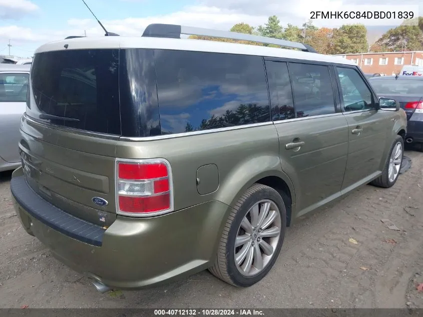 2013 Ford Flex Sel VIN: 2FMHK6C84DBD01839 Lot: 40712132