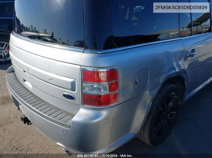 2FMGK5C85DBD05839 2013 Ford Flex Sel