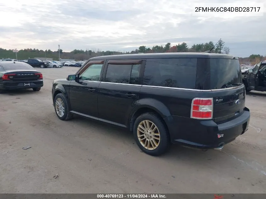 2013 Ford Flex Sel VIN: 2FMHK6C84DBD28717 Lot: 40769123