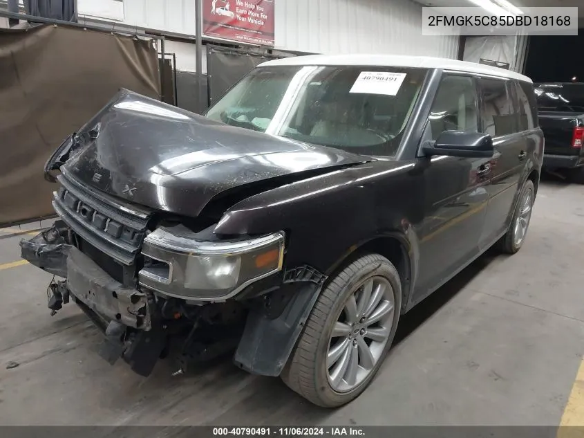 2013 Ford Flex Sel VIN: 2FMGK5C85DBD18168 Lot: 40790491