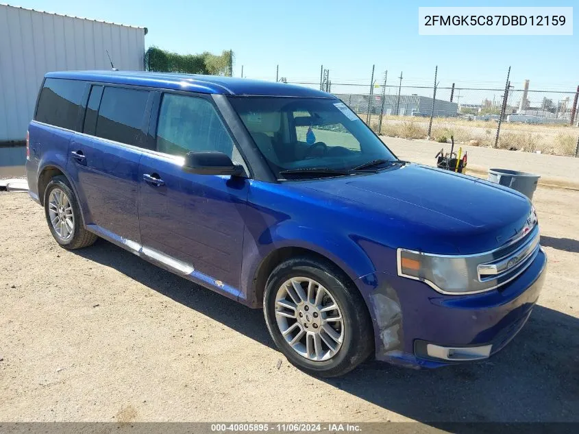 2013 Ford Flex Sel VIN: 2FMGK5C87DBD12159 Lot: 40805895