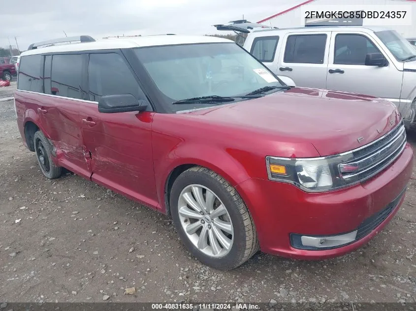 2013 Ford Flex Sel VIN: 2FMGK5C85DBD24357 Lot: 40831635