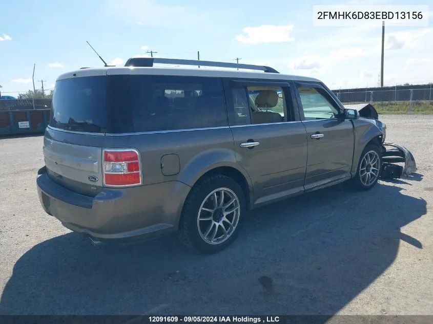 2014 Ford Flex Limited VIN: 2FMHK6D83EBD13156 Lot: 12091609