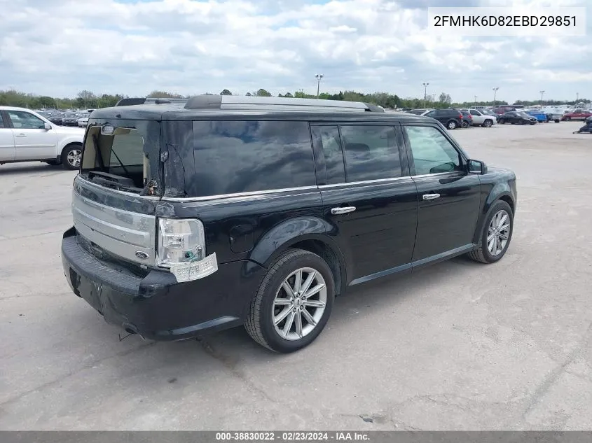 2FMHK6D82EBD29851 2014 Ford Flex Limited