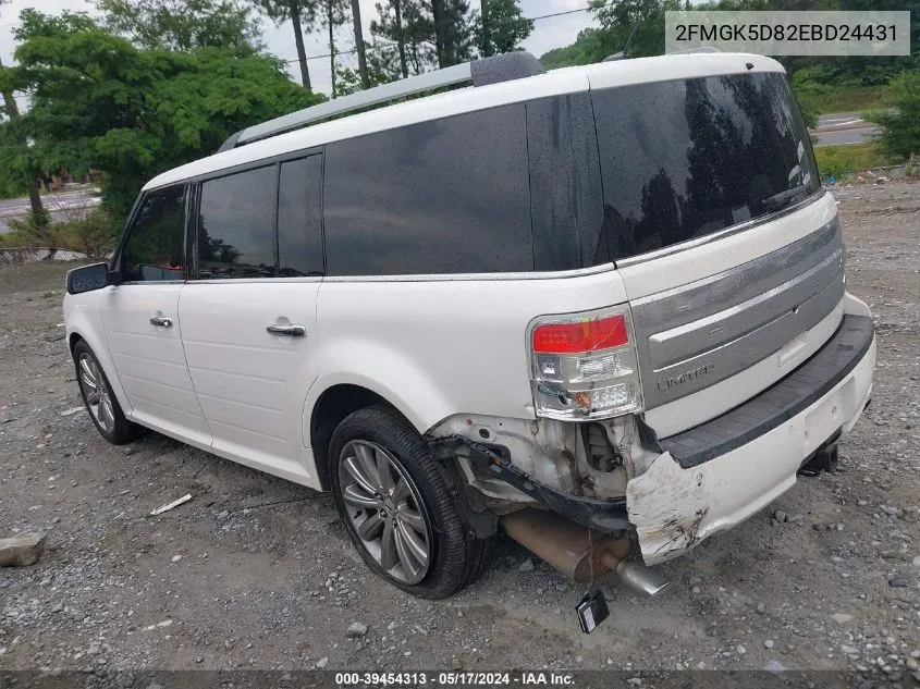 2FMGK5D82EBD24431 2014 Ford Flex Limited