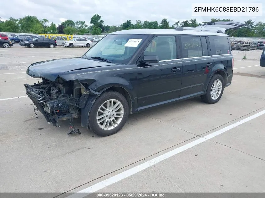 2FMHK6C88EBD21786 2014 Ford Flex Sel