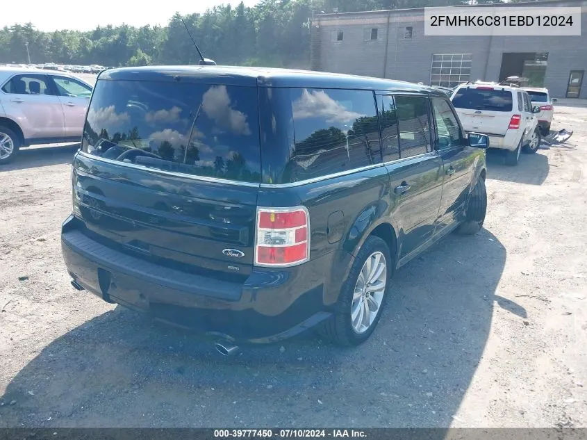 2014 Ford Flex Sel VIN: 2FMHK6C81EBD12024 Lot: 39777450