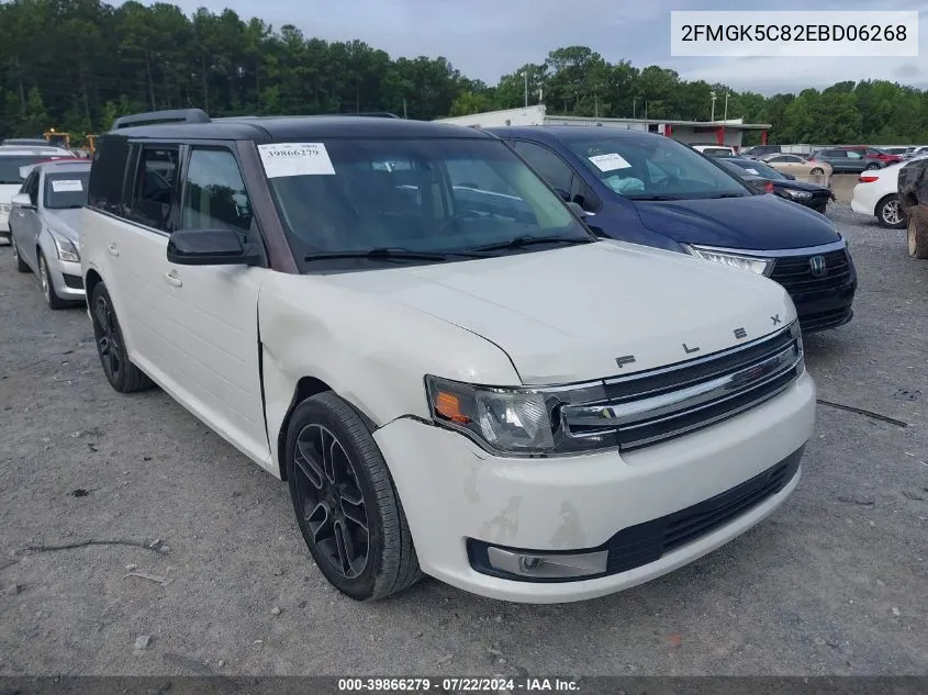 2014 Ford Flex Sel VIN: 2FMGK5C82EBD06268 Lot: 39866279