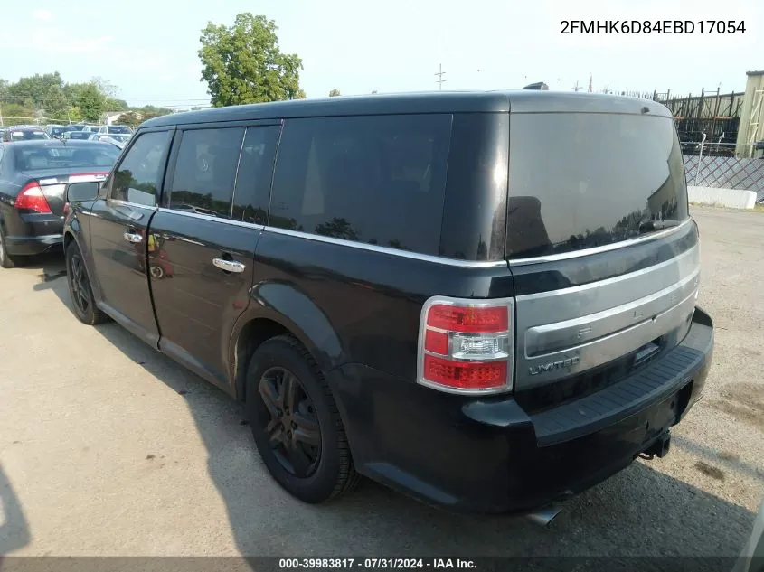 2014 Ford Flex Limited VIN: 2FMHK6D84EBD17054 Lot: 39983817