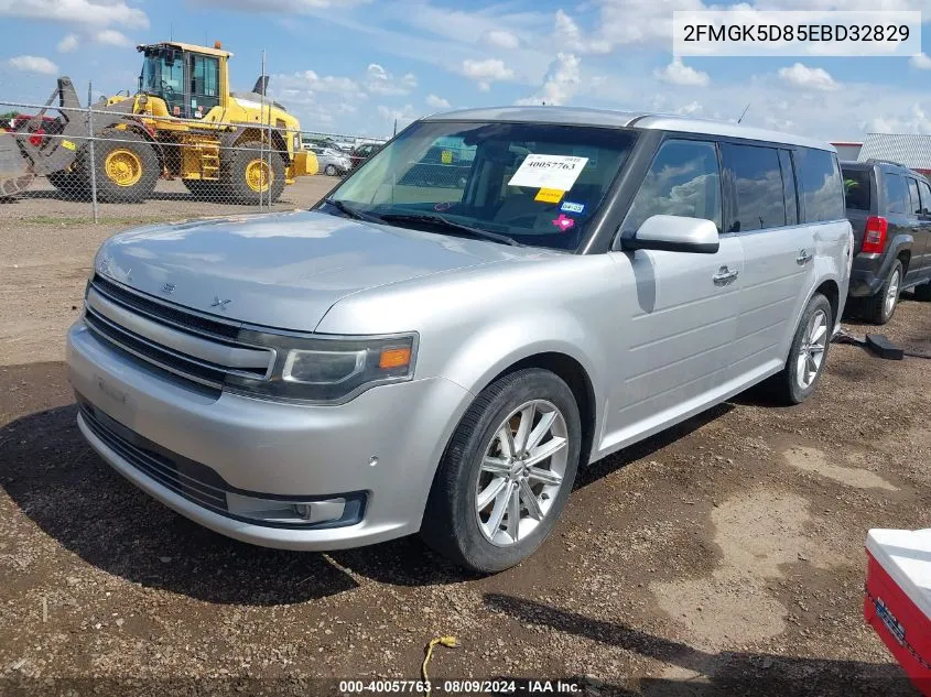 2FMGK5D85EBD32829 2014 Ford Flex Limited