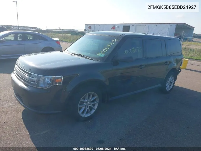 2FMGK5B85EBD24927 2014 Ford Flex Se