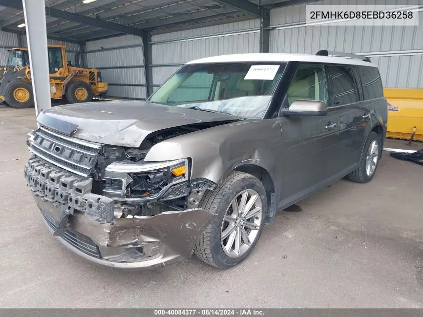 2FMHK6D85EBD36258 2014 Ford Flex Limited