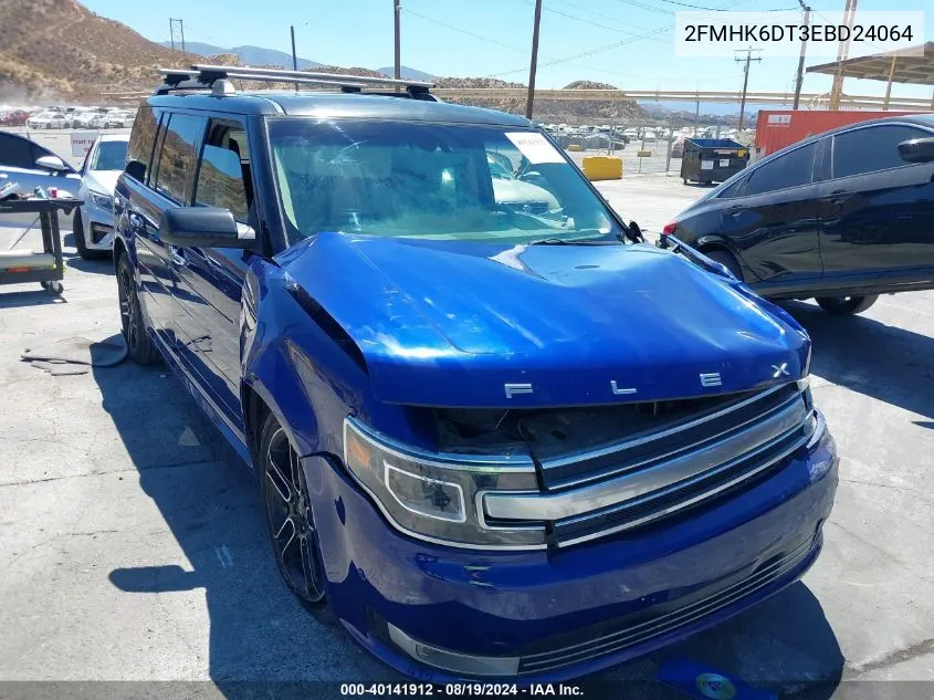 2014 Ford Flex Limited VIN: 2FMHK6DT3EBD24064 Lot: 40141912