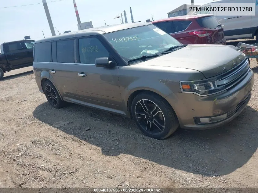 2014 Ford Flex Limited VIN: 2FMHK6DT2EBD11788 Lot: 40187556