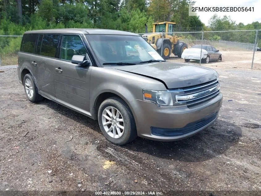 2FMGK5B82EBD05641 2014 Ford Flex Se