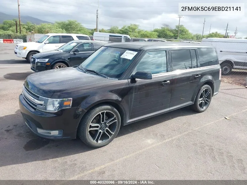 2FMGK5C69EBD21141 2014 Ford Flex