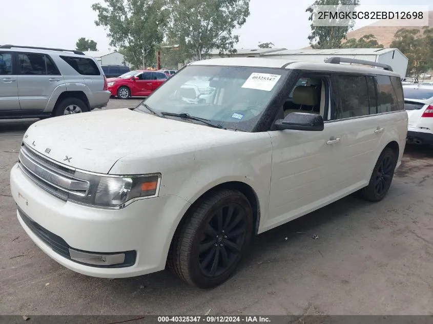 2FMGK5C82EBD12698 2014 Ford Flex Sel