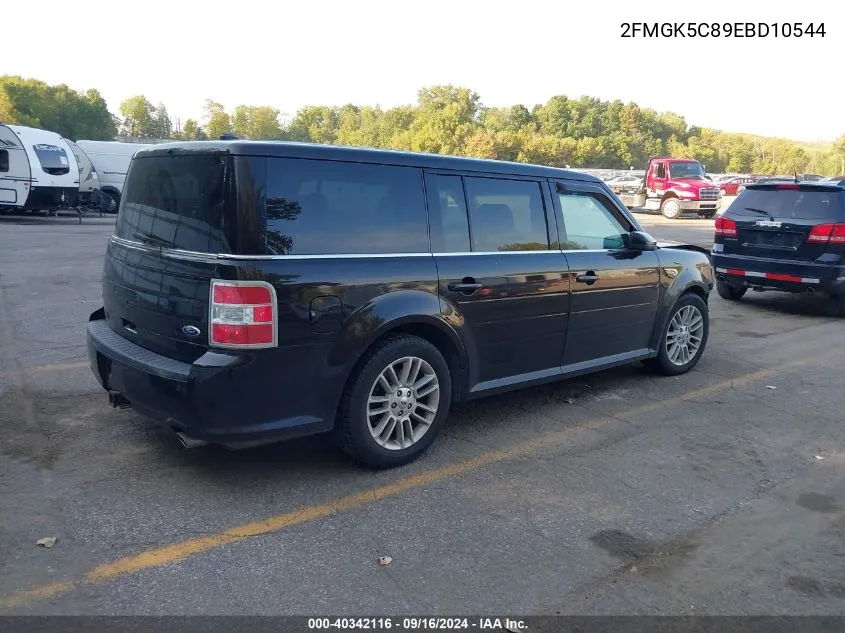 2014 Ford Flex Sel VIN: 2FMGK5C89EBD10544 Lot: 40342116