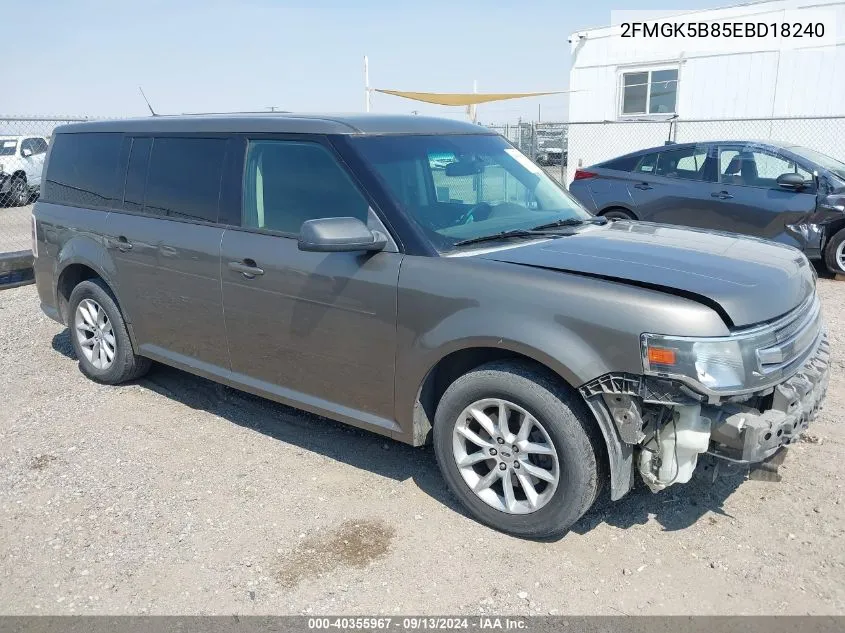 2FMGK5B85EBD18240 2014 Ford Flex Se