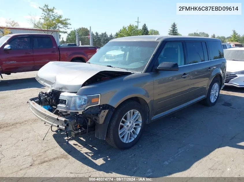 2014 Ford Flex Sel VIN: 2FMHK6C87EBD09614 Lot: 40374774