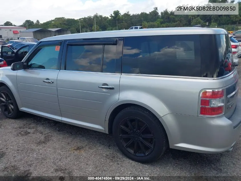 2014 Ford Flex Limited VIN: 2FMGK5D82EBD09850 Lot: 40474504