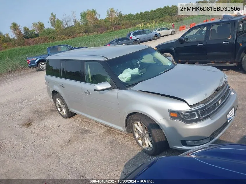 2014 Ford Flex Limited VIN: 2FMHK6D81EBD30506 Lot: 40484232