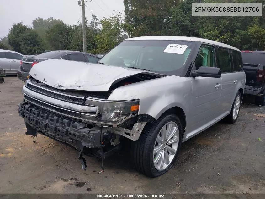 2014 Ford Flex Sel VIN: 2FMGK5C88EBD12706 Lot: 40491161