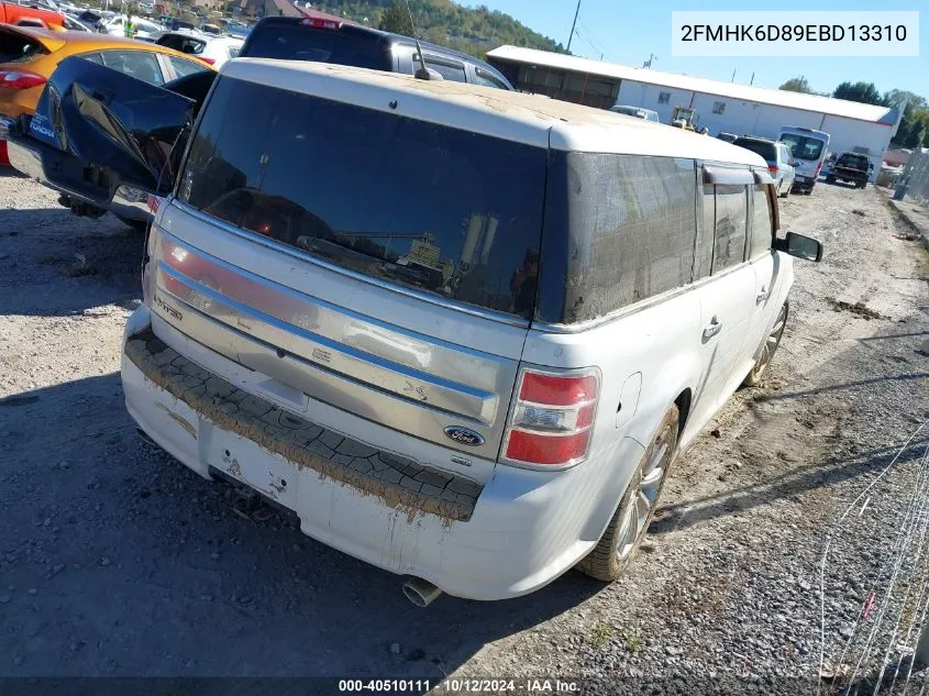 2014 Ford Flex Limited VIN: 2FMHK6D89EBD13310 Lot: 40510111