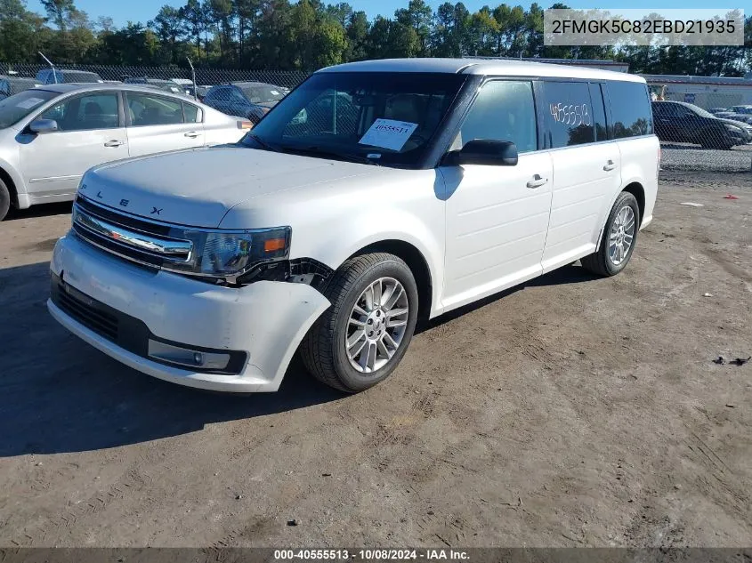 2FMGK5C82EBD21935 2014 Ford Flex Sel